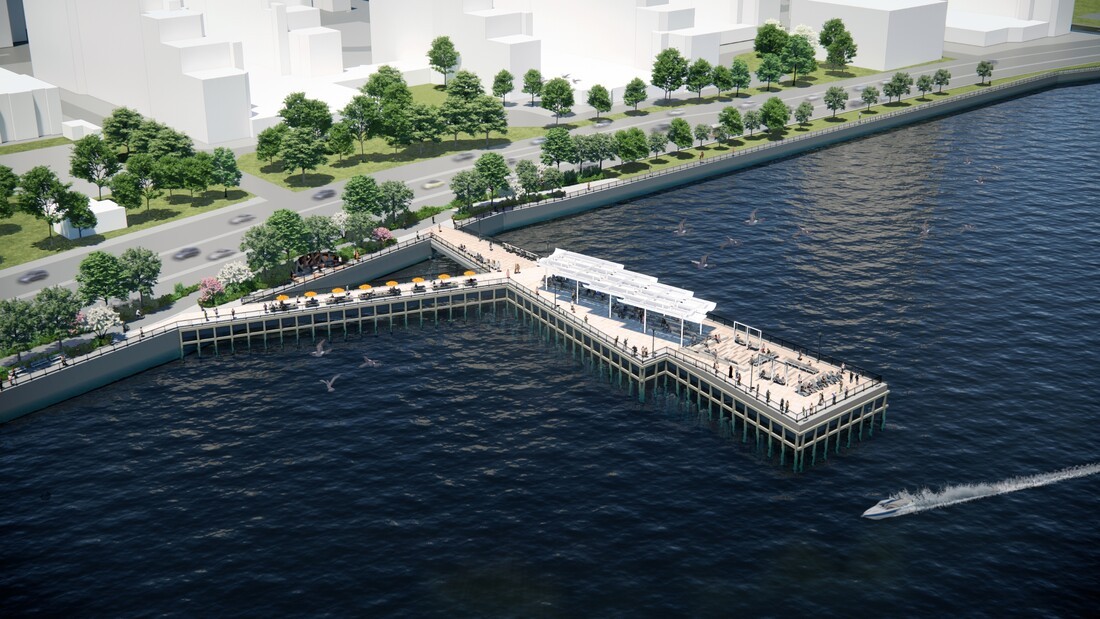 107th St Pier & BWW_Renderings for PDC Submission_Aerial