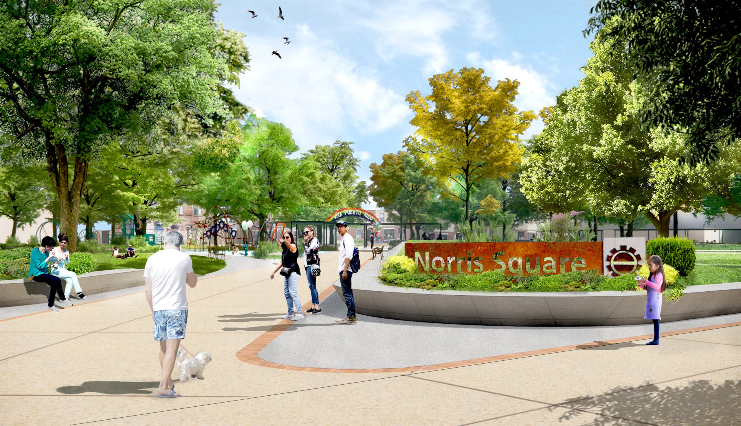2019 Norris Square Park Entrance YRD copy
