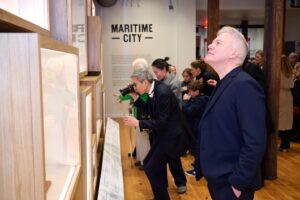 2149 N69 South Street Seaport Museum medium Richard BowditchMaritimeCityRibbonCutting 20250227 RichardMitchell N Print RMP 3850 scaled