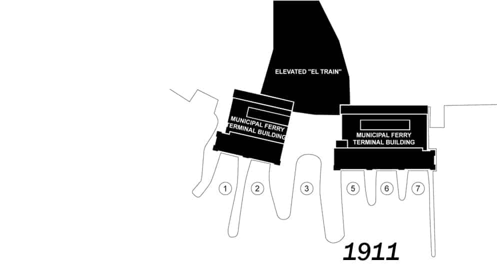 2213 Financial District and Seaport Climate Resiliency Plan FiDi Ferry Terminal Plan 1911