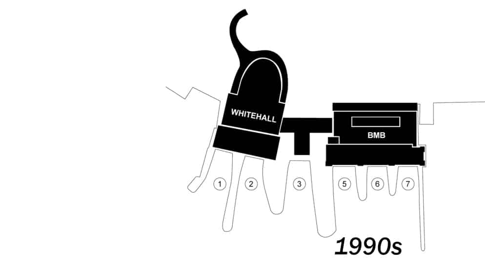 2213 Financial District and Seaport Climate Resiliency Plan FiDi Ferry Terminal Plan 1990