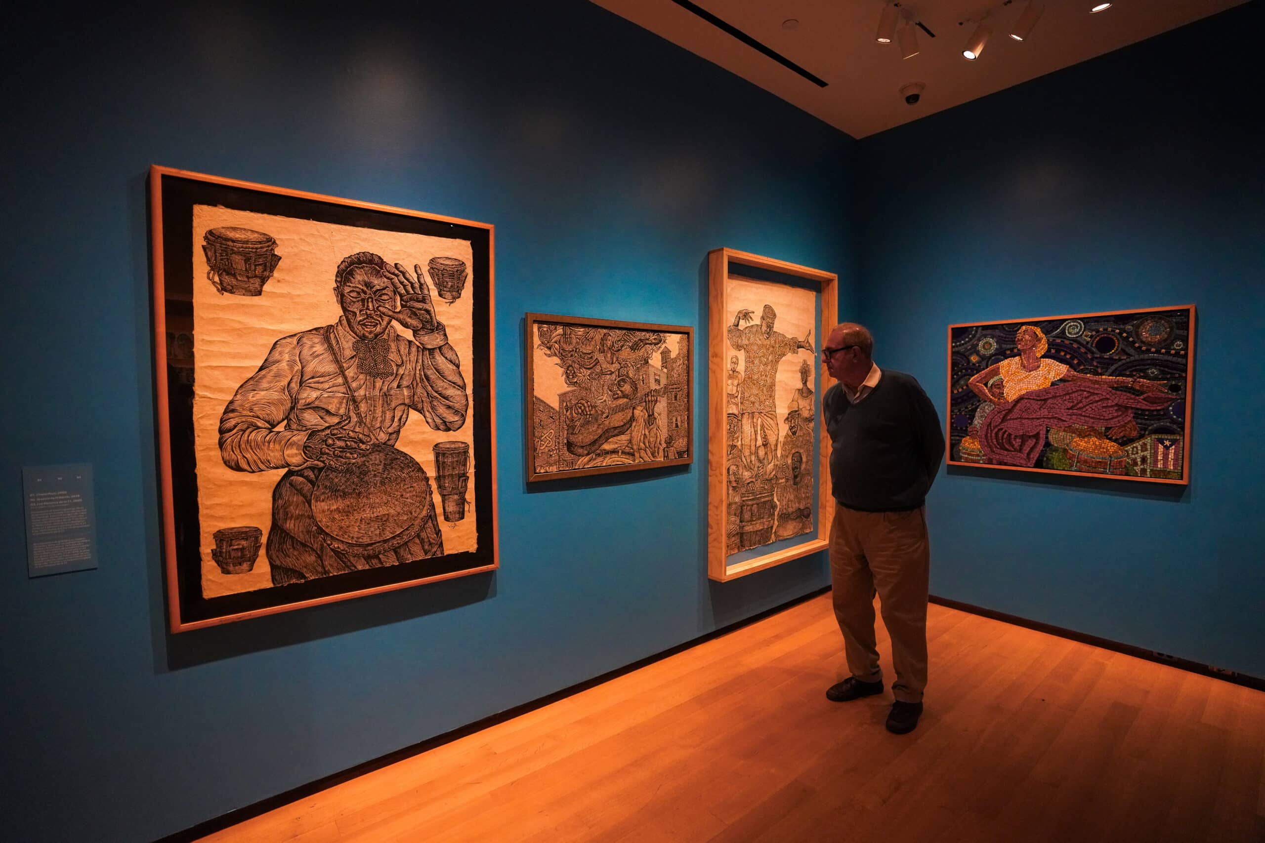 Manny Vega Exhibit, MCNY, Marvel