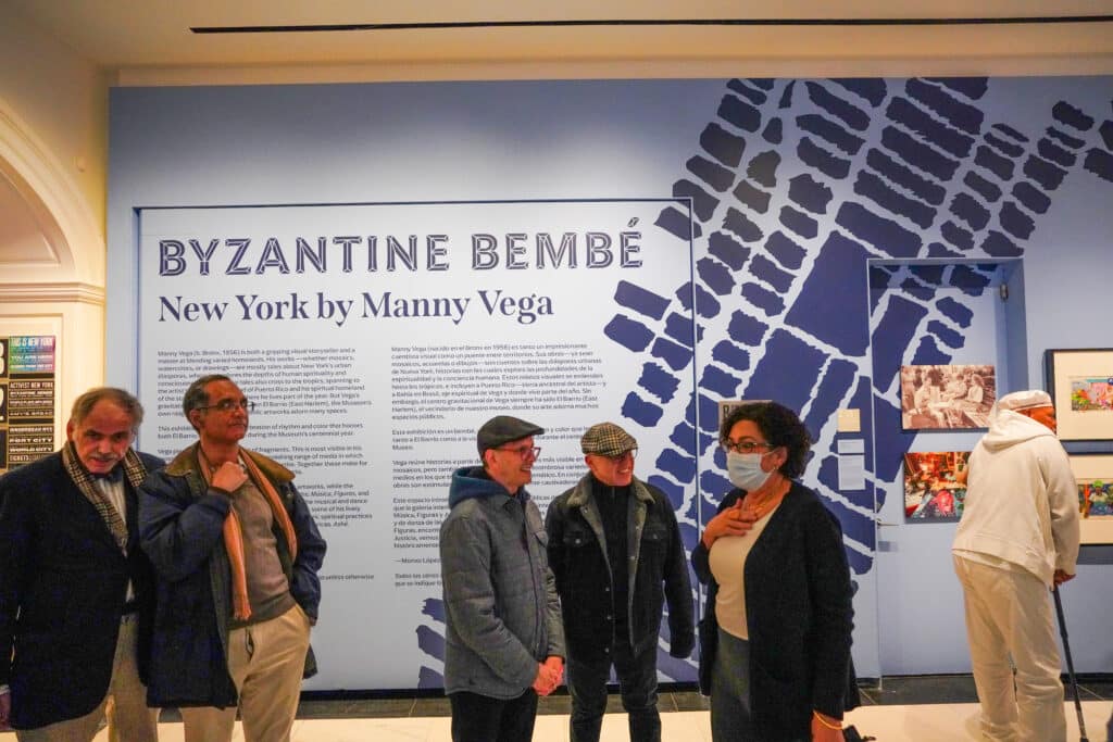Manny Vega Exhibit, MCNY, Marvel