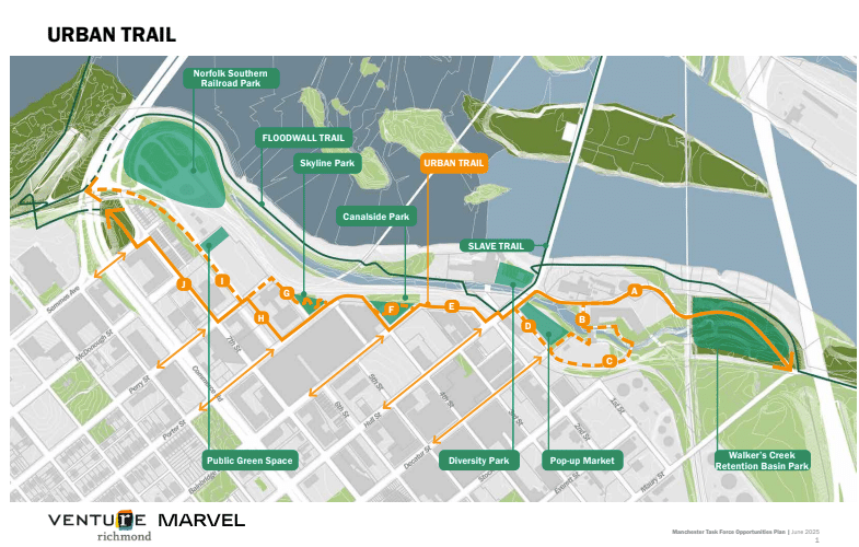 2434 Mayo Island Manchester Fall Line Urban Trail Richmonder Press