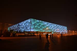 Nature and Man in Rhapsody of Light at the Water Cube, June 23rd