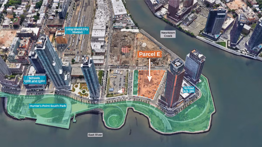 Hunters Point South the Orion Crains New York Press