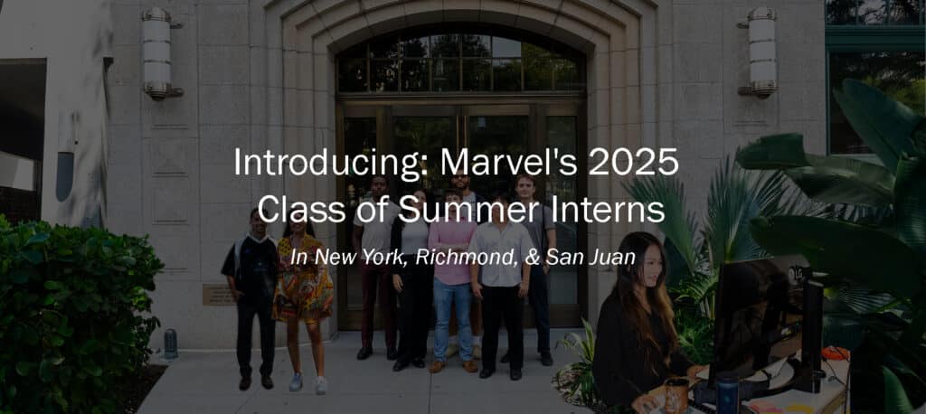 Marvel 2025 Interns Cover