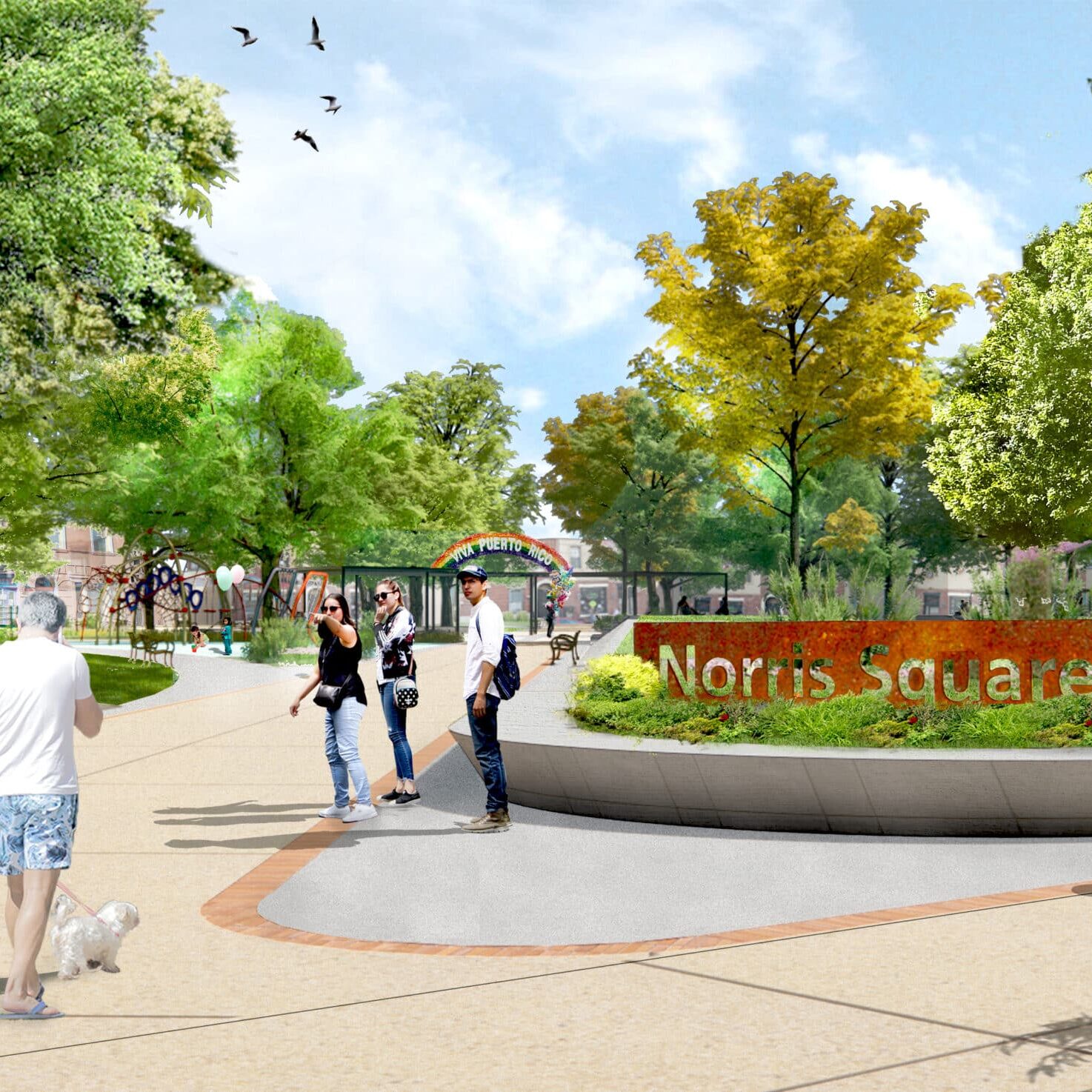 2019 Norris Square Park Entrance YRD copy