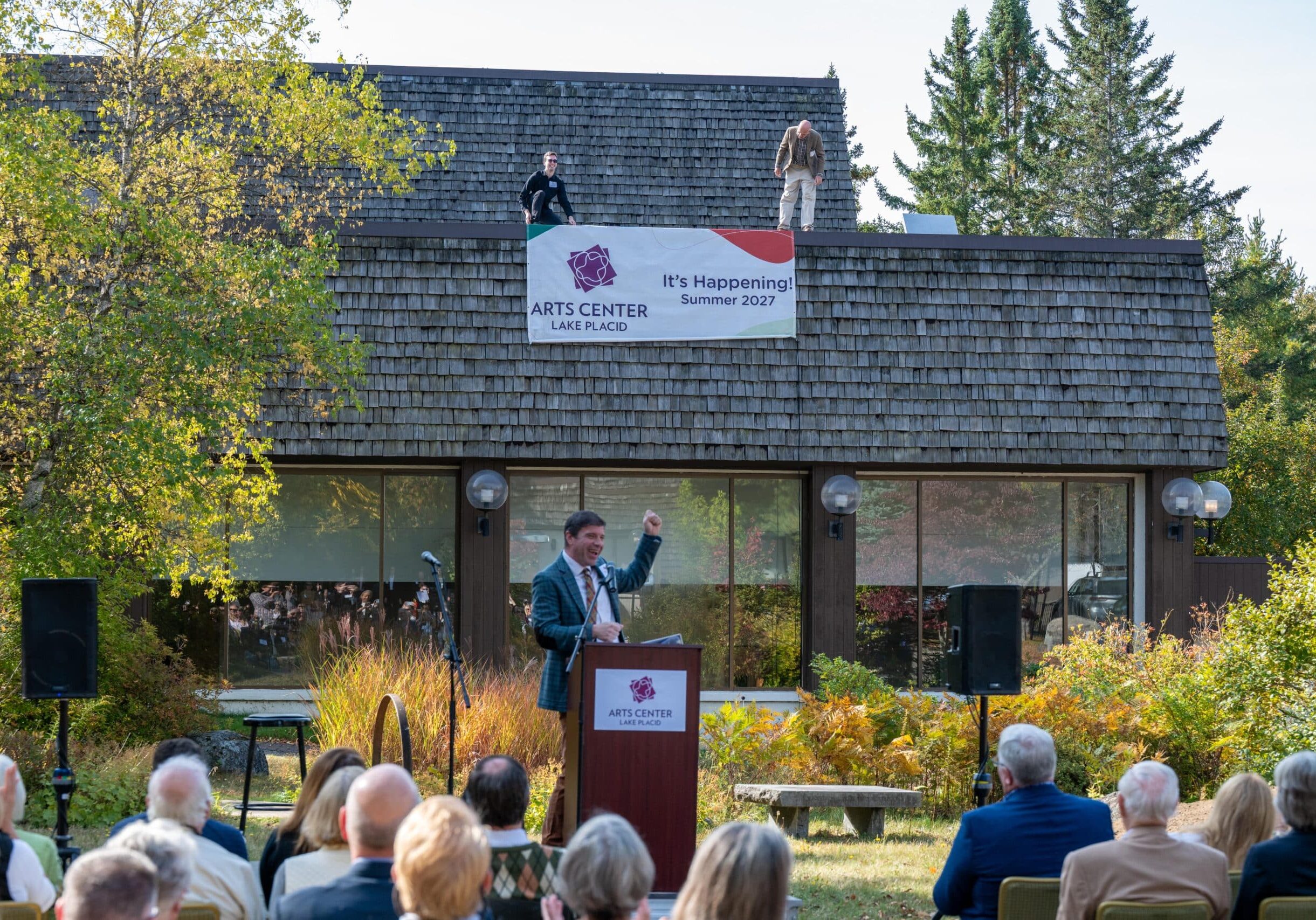 2248 Lake Placid Arts Center Groundbreaking Charlie Reinertsen TwolinedStudio 201