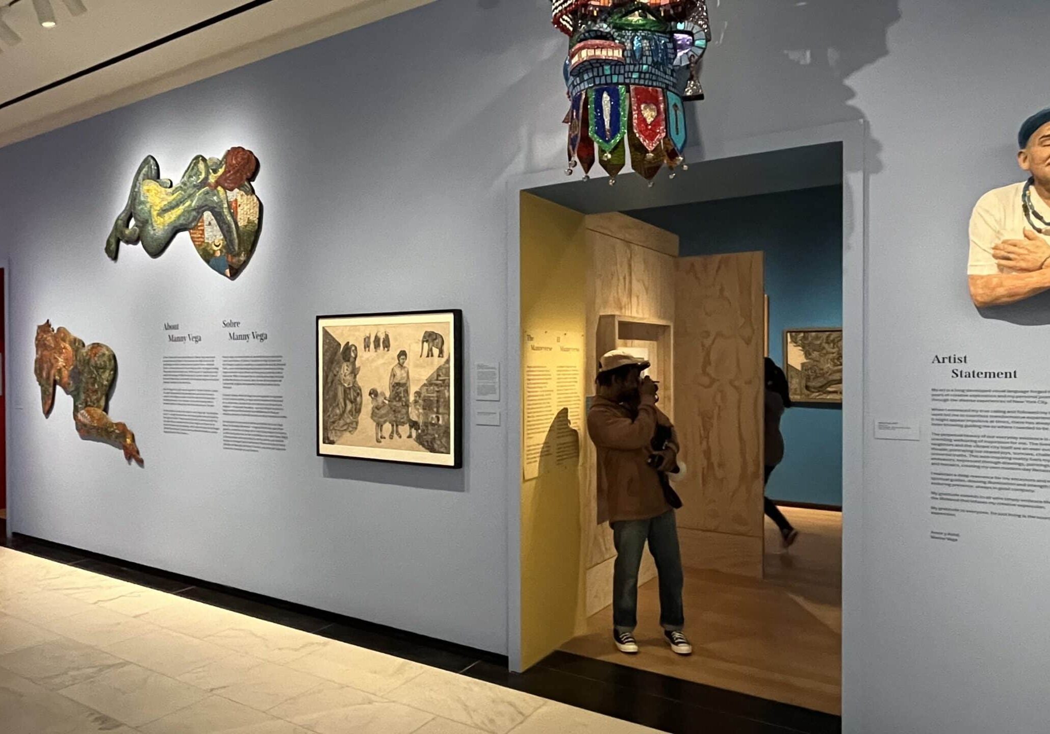 Manny Vega Exhibit, MCNY, Marvel