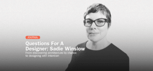 sadie winslow QFAD Questions for A Designer Community Blog cove extended